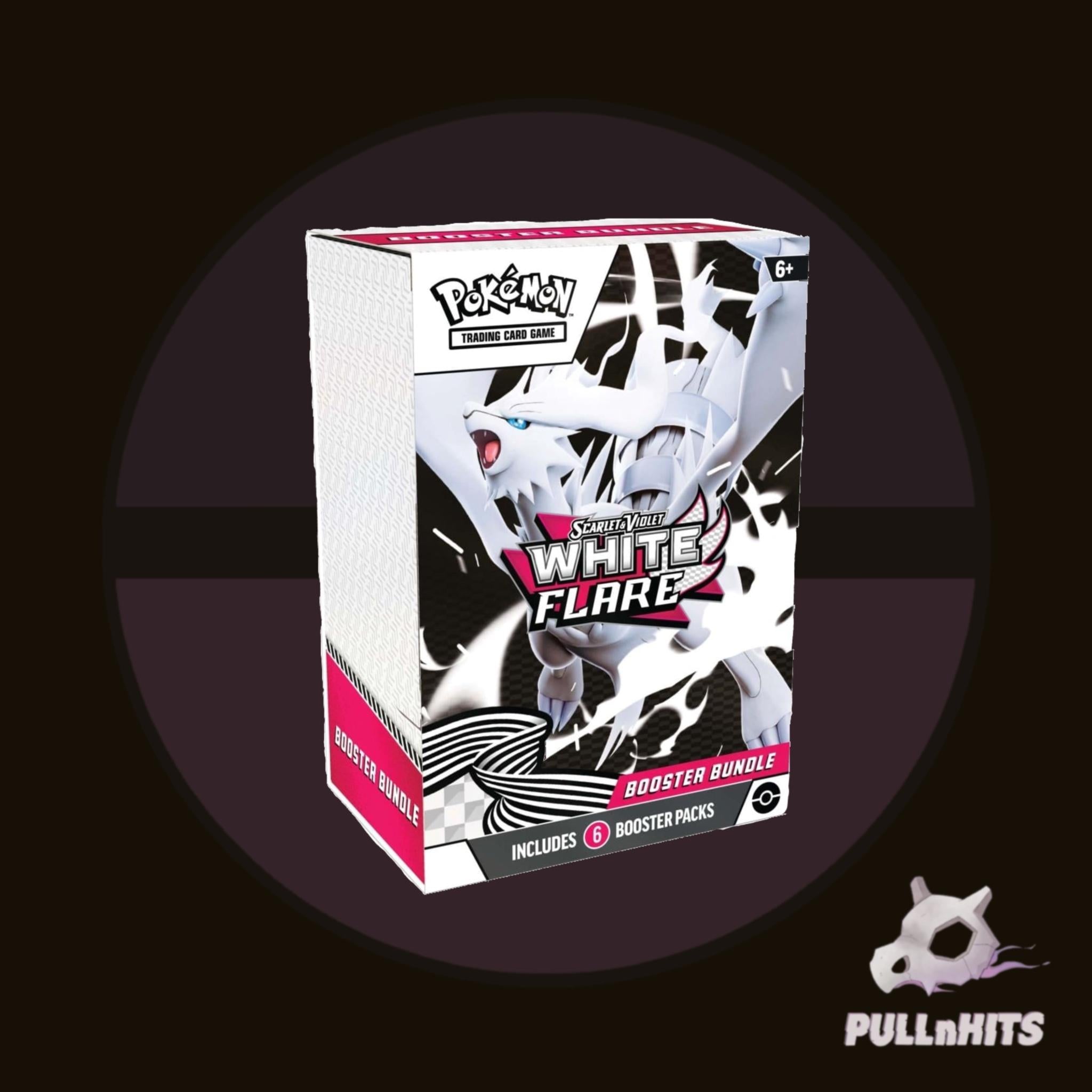 Scarlet & Violet White Flare Booster Bundle - 6 packs - Pokemon Trading Card Game