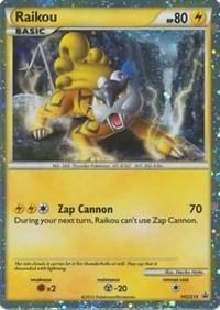 Raikou - HGSS19 - Promo