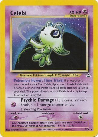 Celebi - 003/66 - Holo Rare - Neo Revelation