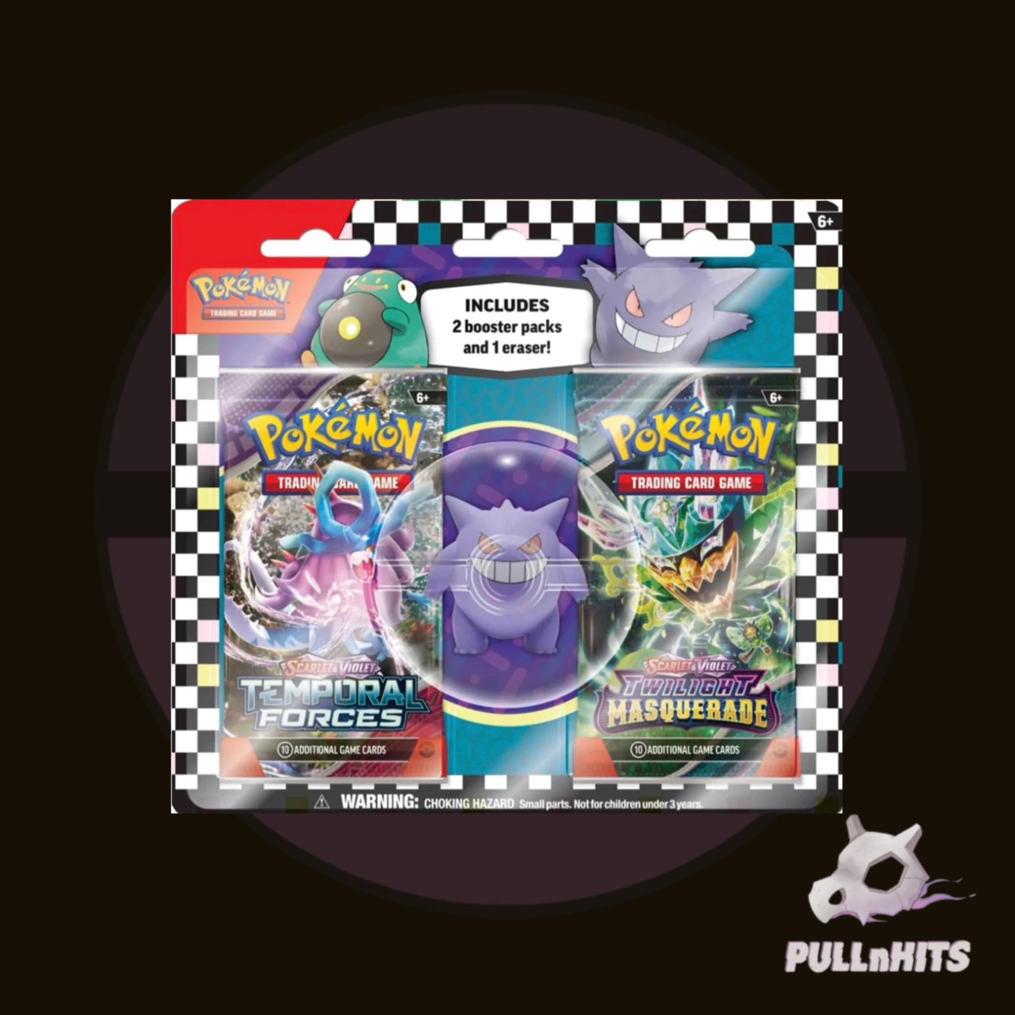 SV 2 Booster Packs & Gengar Eraser
