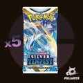 Sword and Shield Silver Tempest Booster Pack - 10 Additional Game Cards for Collectors and Players