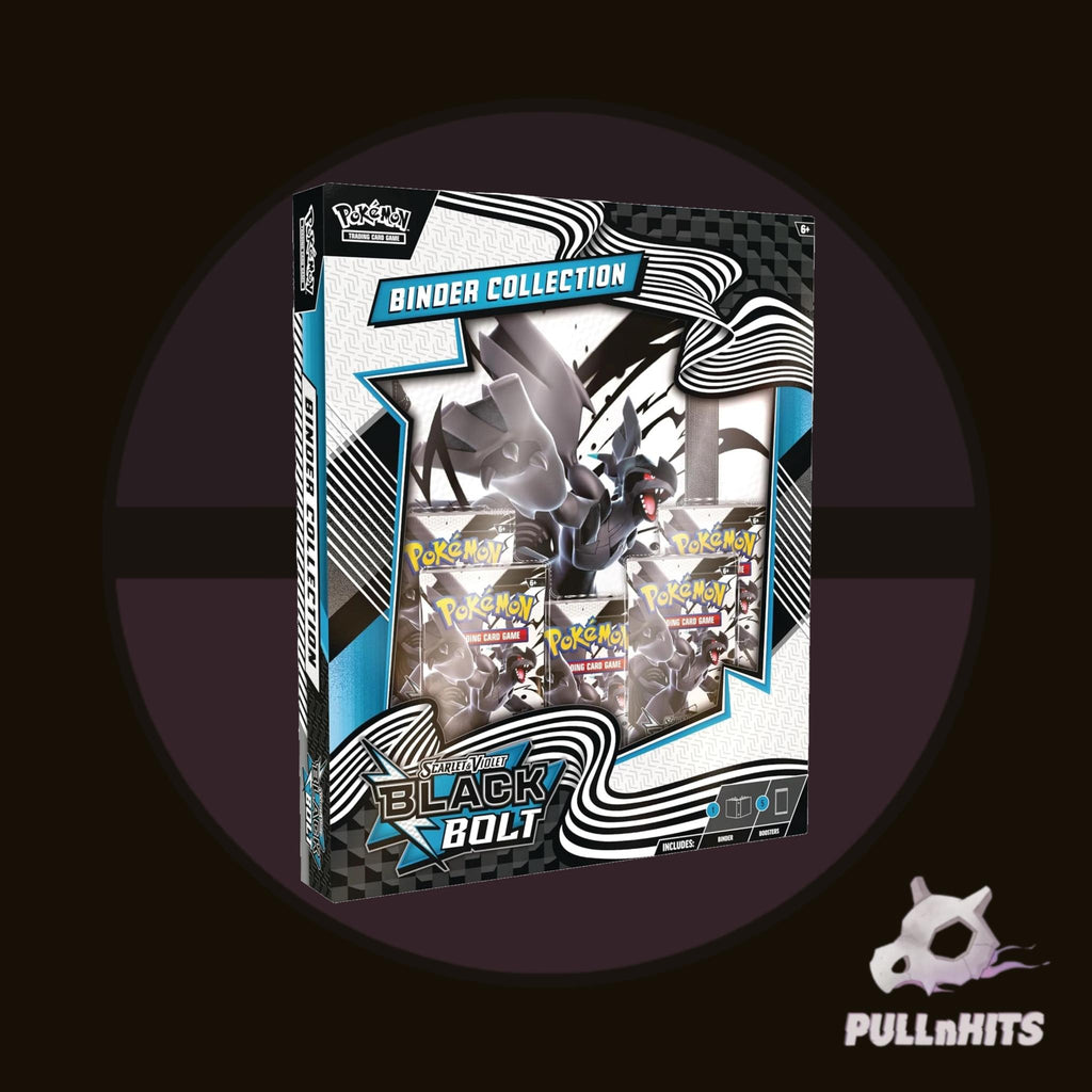 Scarlet and Violet Black Bolt Binder Collection -- Pokemon Trading Card Game (TCG)