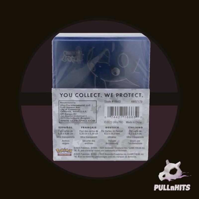 Ultra Pro Pokemon Pikachu Top Loaders and Sleeves — 25 Pack