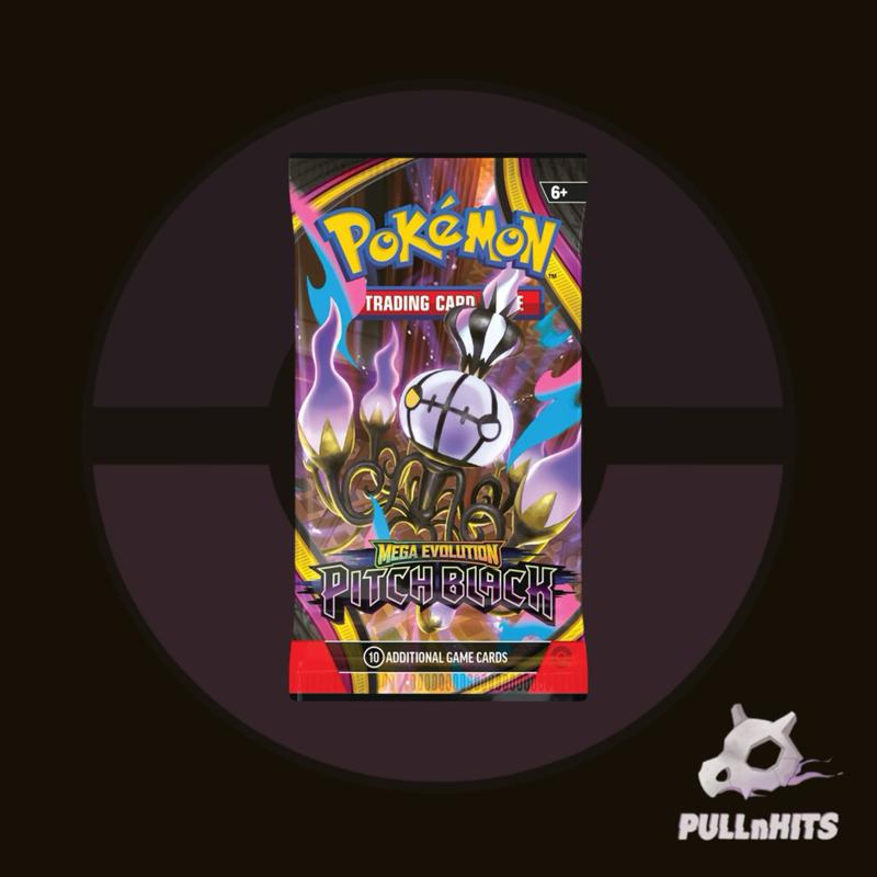 Pitch Black Booster Pack — 10 Cards Per Pack — Pokemon Trading Card Game (TCG)