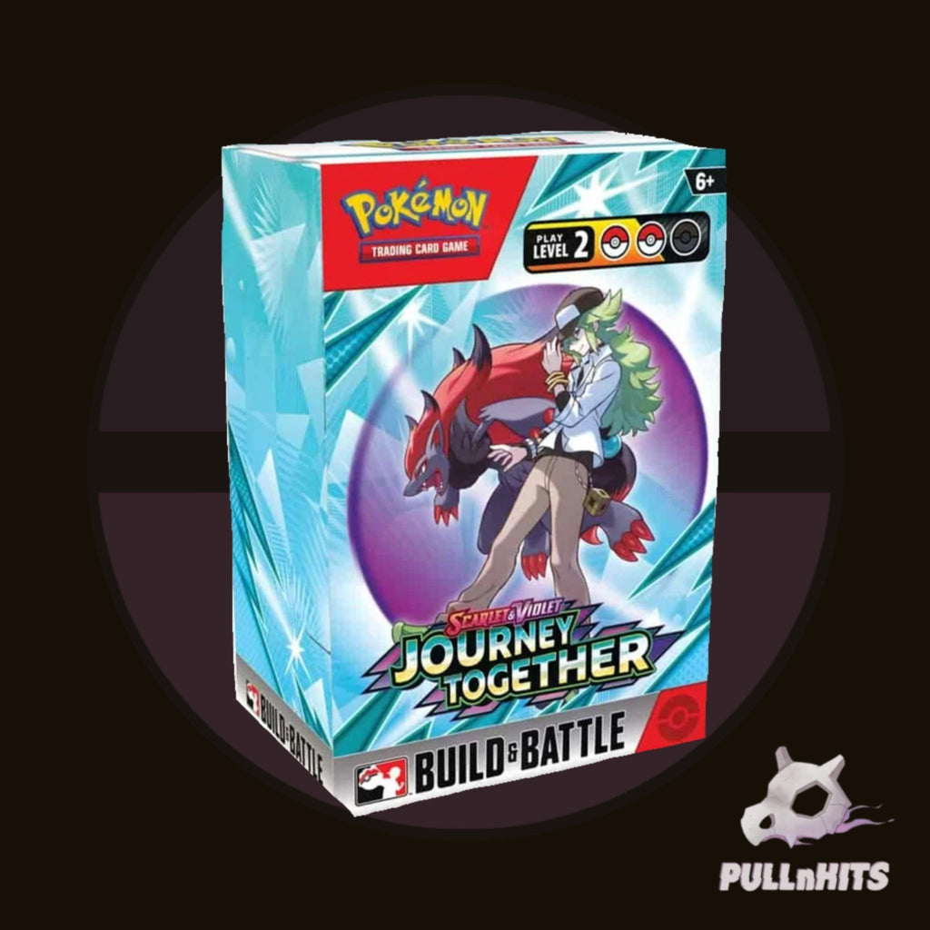 SV Journey Together Build and Battle - 4 packs + Promo and Deck Pokemon Trading Card Game