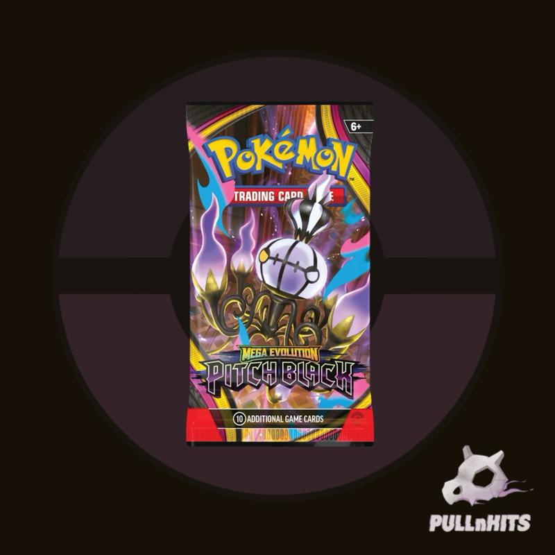 Pitch Black Booster Pack — 10 Cards Per Pack — Pokemon Trading Card Game (TCG)