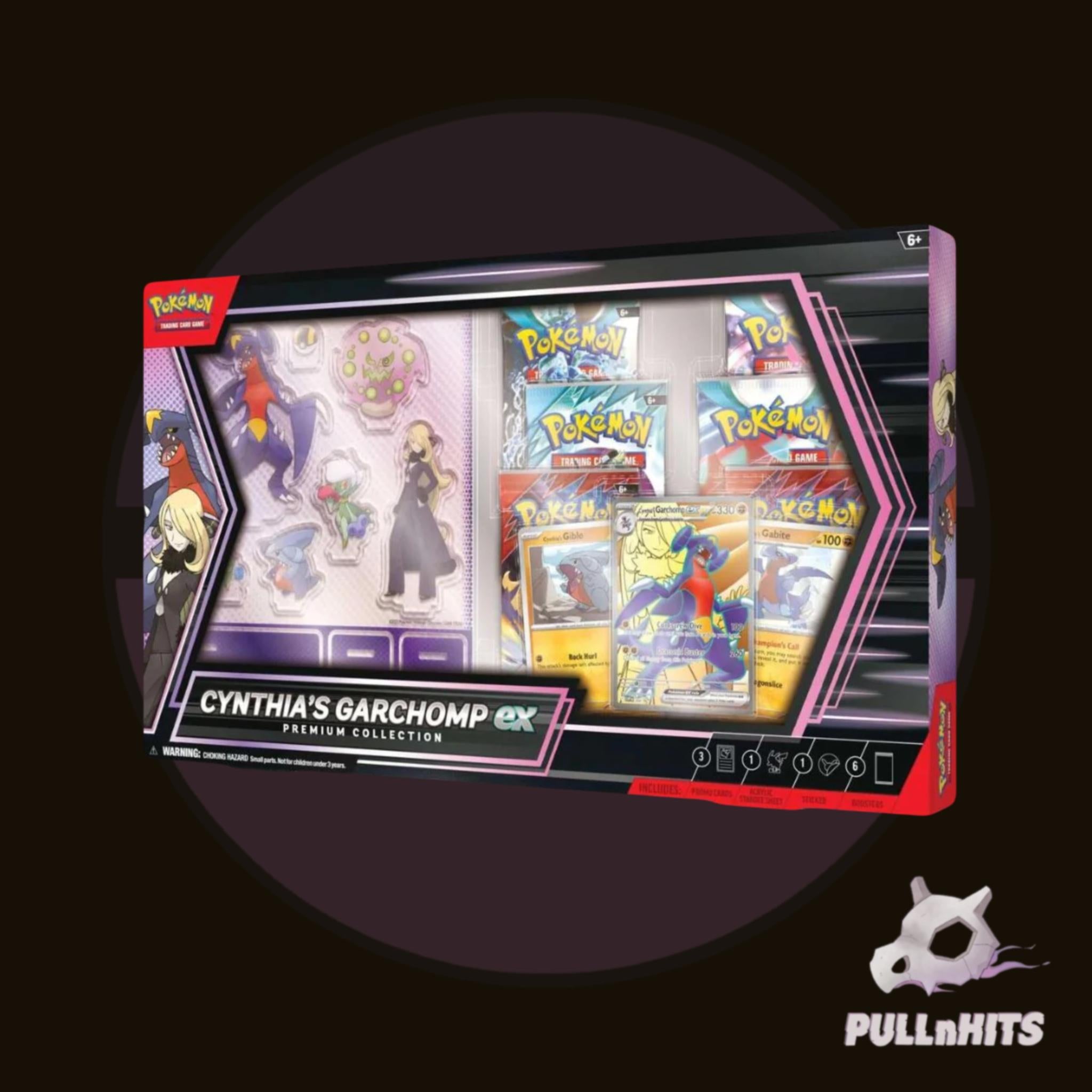 Scarlet Violet Cynthia’s Garchomp Ex Box Pokémon Trading Card Game (TCG)