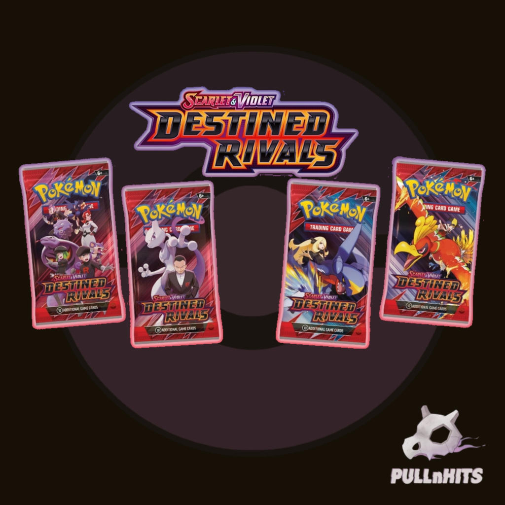 Scarlet Violet Destined Rivals Booster Pack - Pokemon Trading Card Game (10 Cards Per Pack)