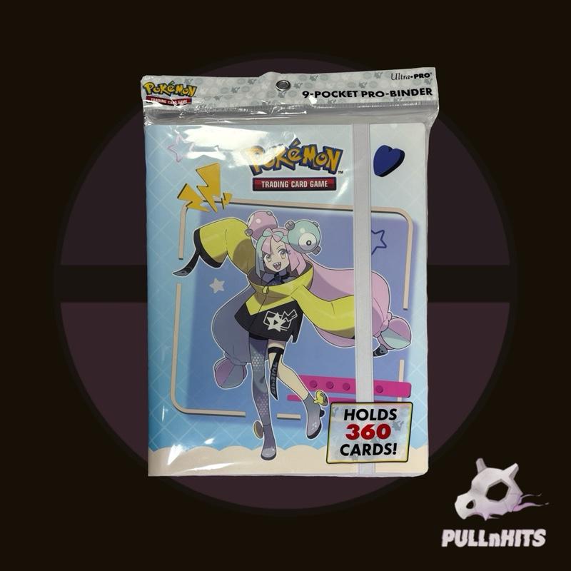Ultra Pro Pokemon Iono Binder — 9 Pocket, Holds 360 Cards — Pokemon Trading Card Game TCG
