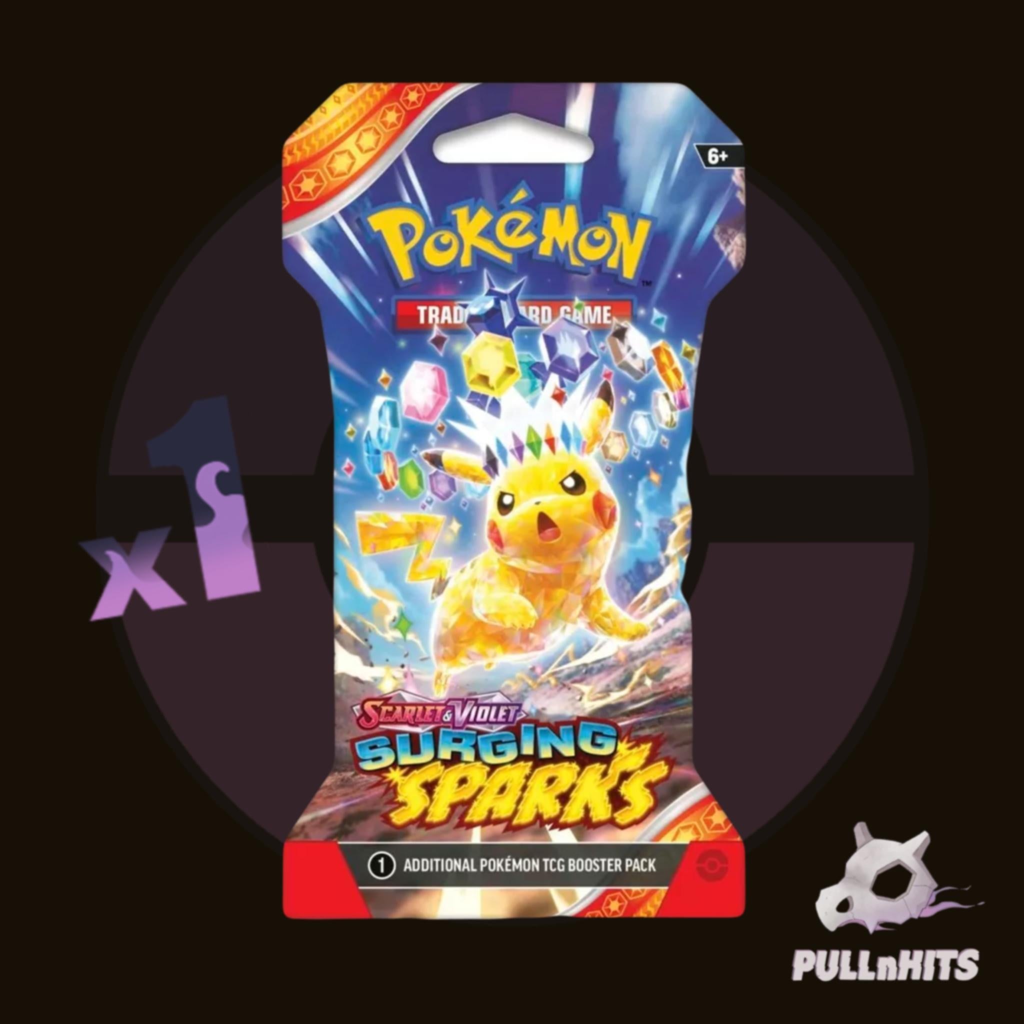 SV Surging Sparks Sleeved Hanger Booster Pack