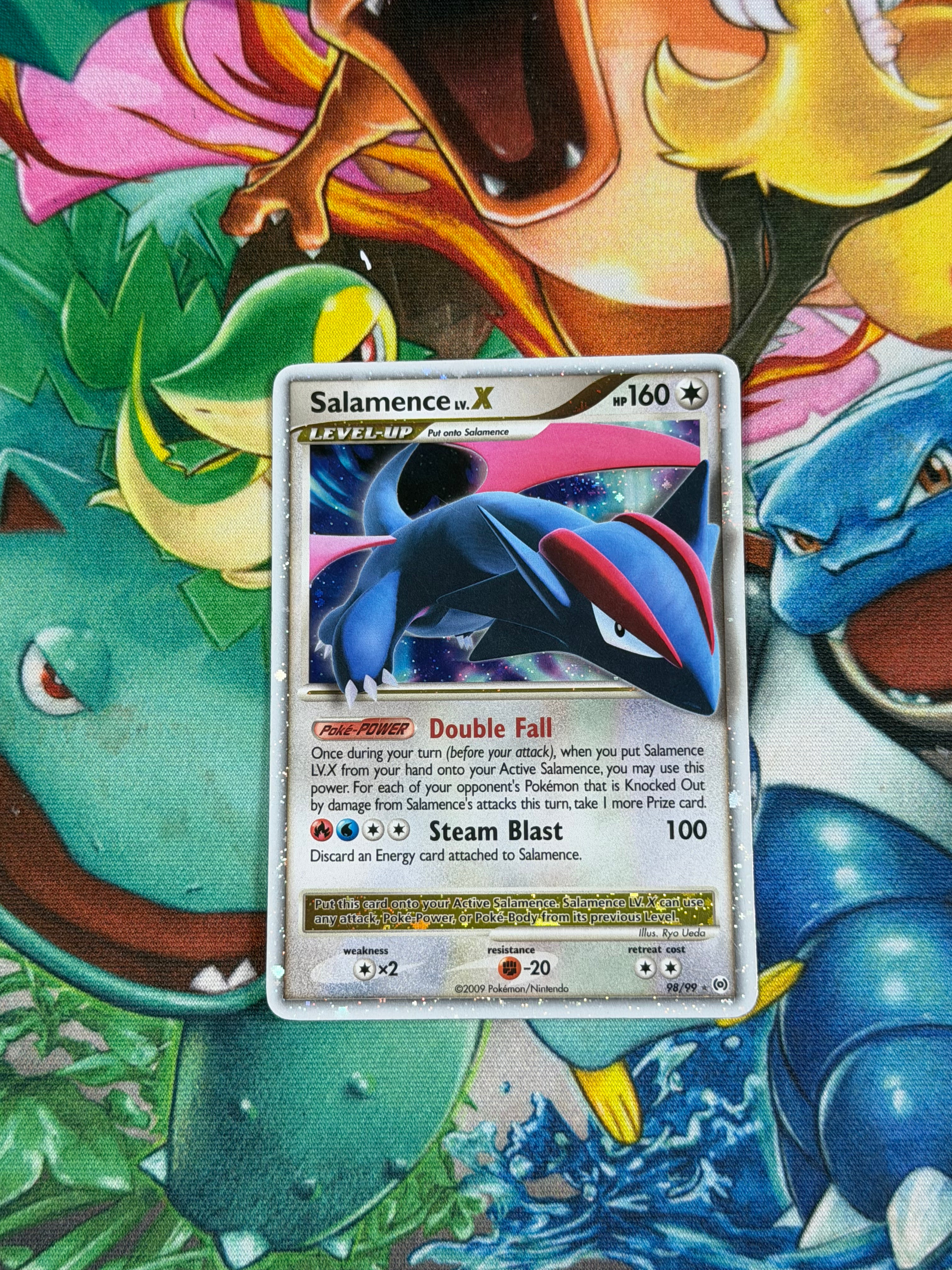 Salamence Lv.X - 98/99 - Ultra Rare - Arceus