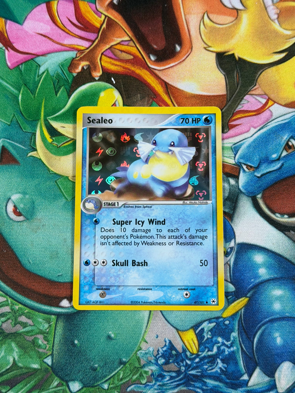 Sealeo - 47/101 - Reverse Holo - Hidden Legends