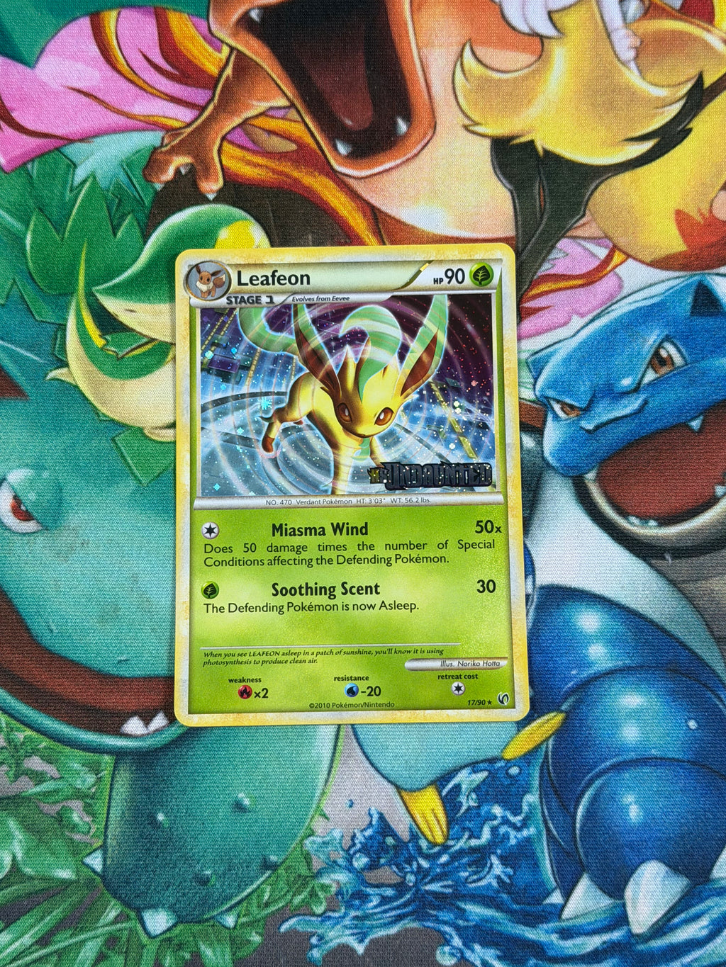 Leafeon - 17/90 (Prerelease) - Promo - HGSS Promos