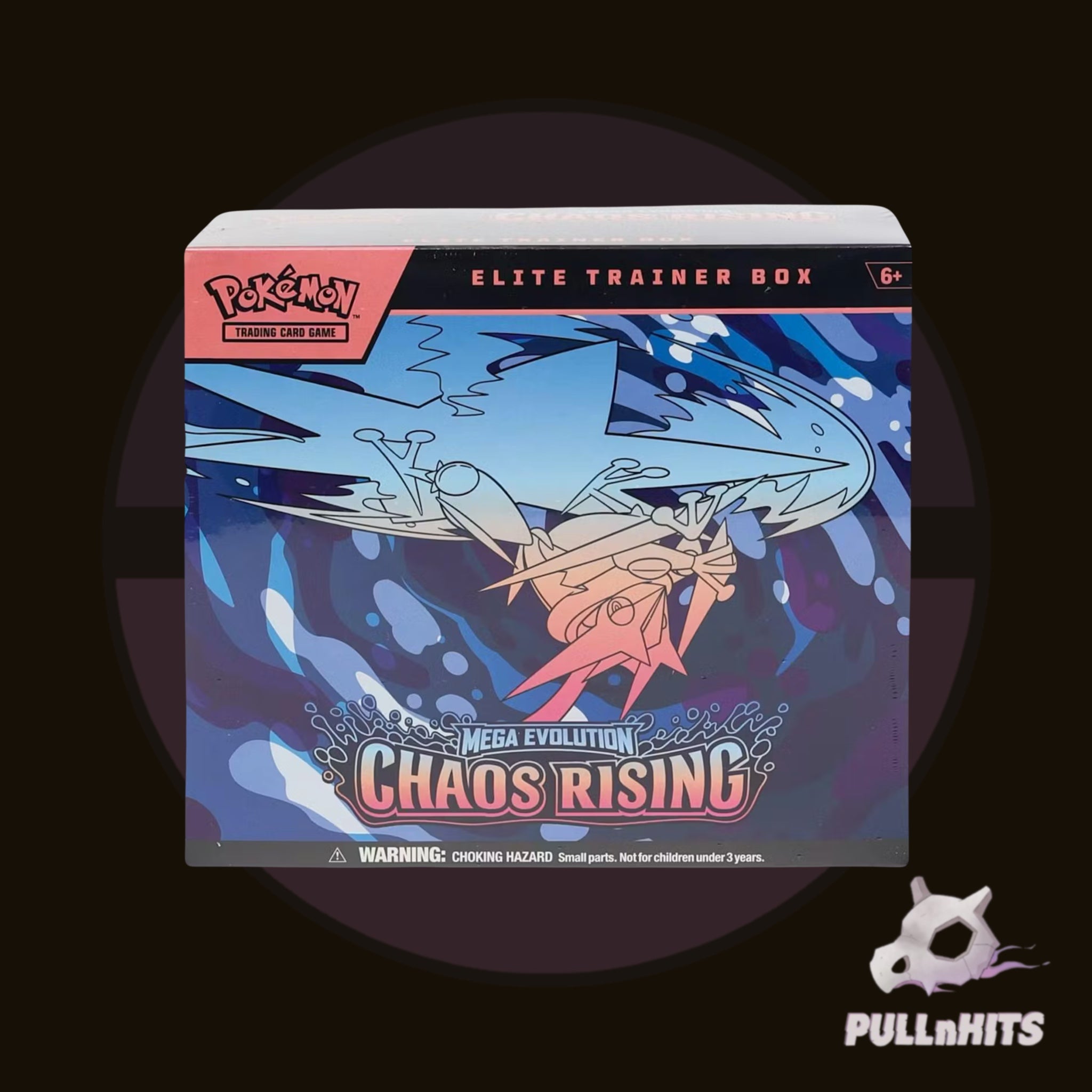 Mega Evolution Chaos Rising Elite Trainer Box ETB — 9 Packs & Promo — Pokemon Trading Card Game TCG