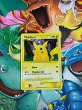 Pikachu (with Holobeed) - 112/114 - Secret Rare - Rising Rivals