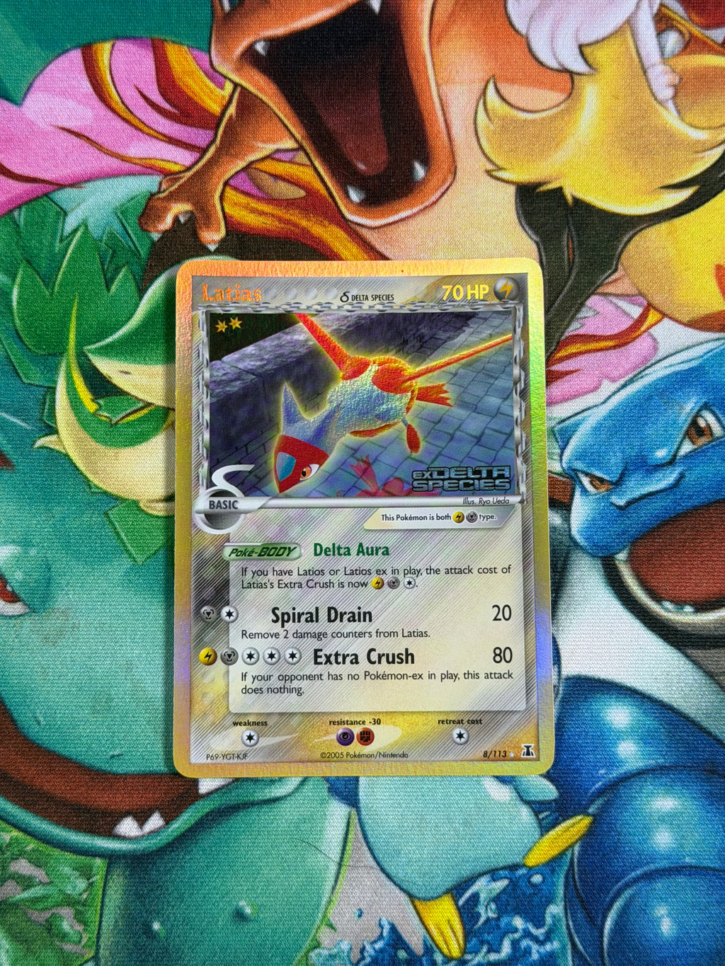 Latias - 008/114 - Reverse Holo Rare - Delta Species