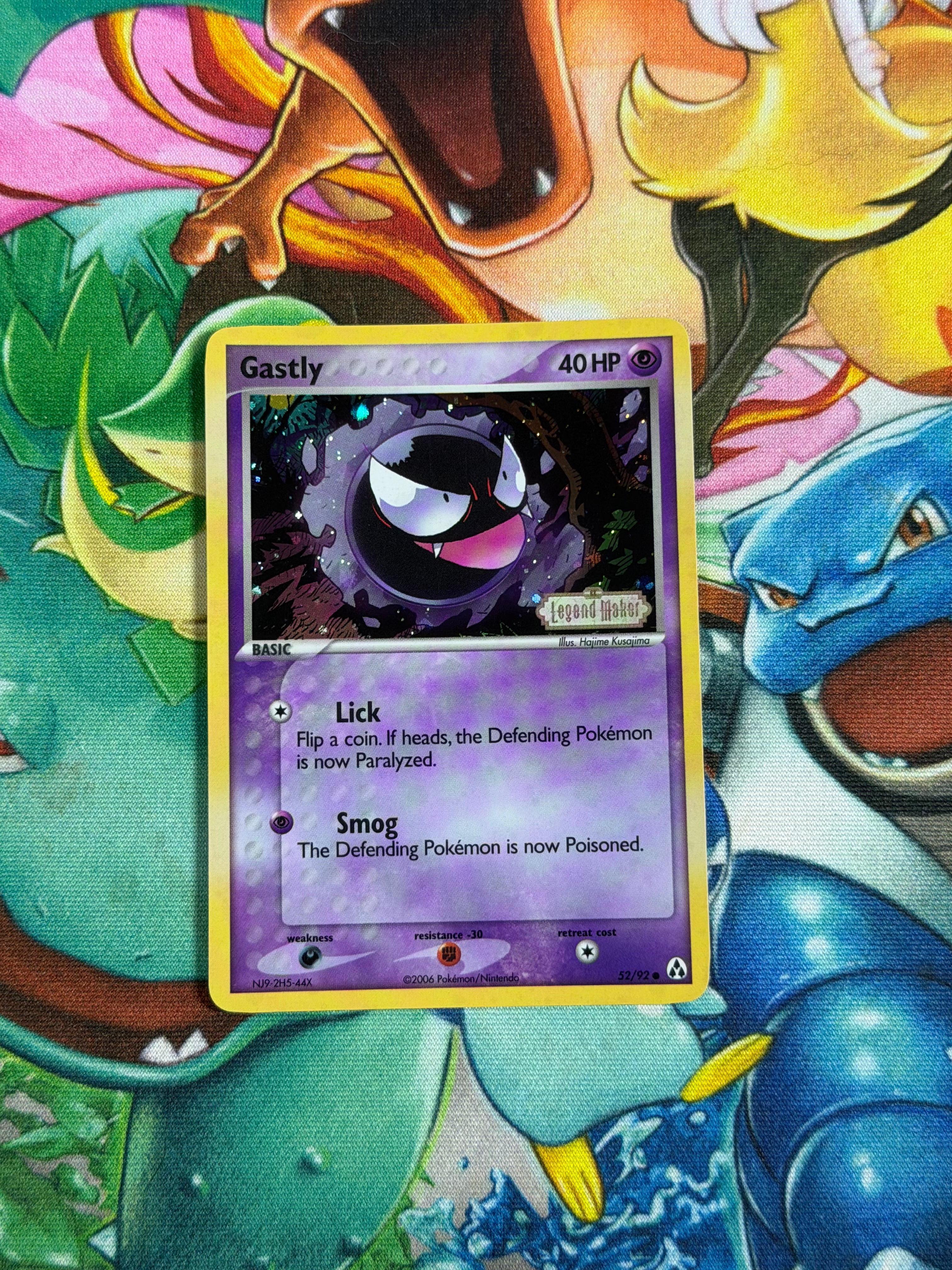 Gastly - 052/93 - Reverse Holo - Legend Maker
