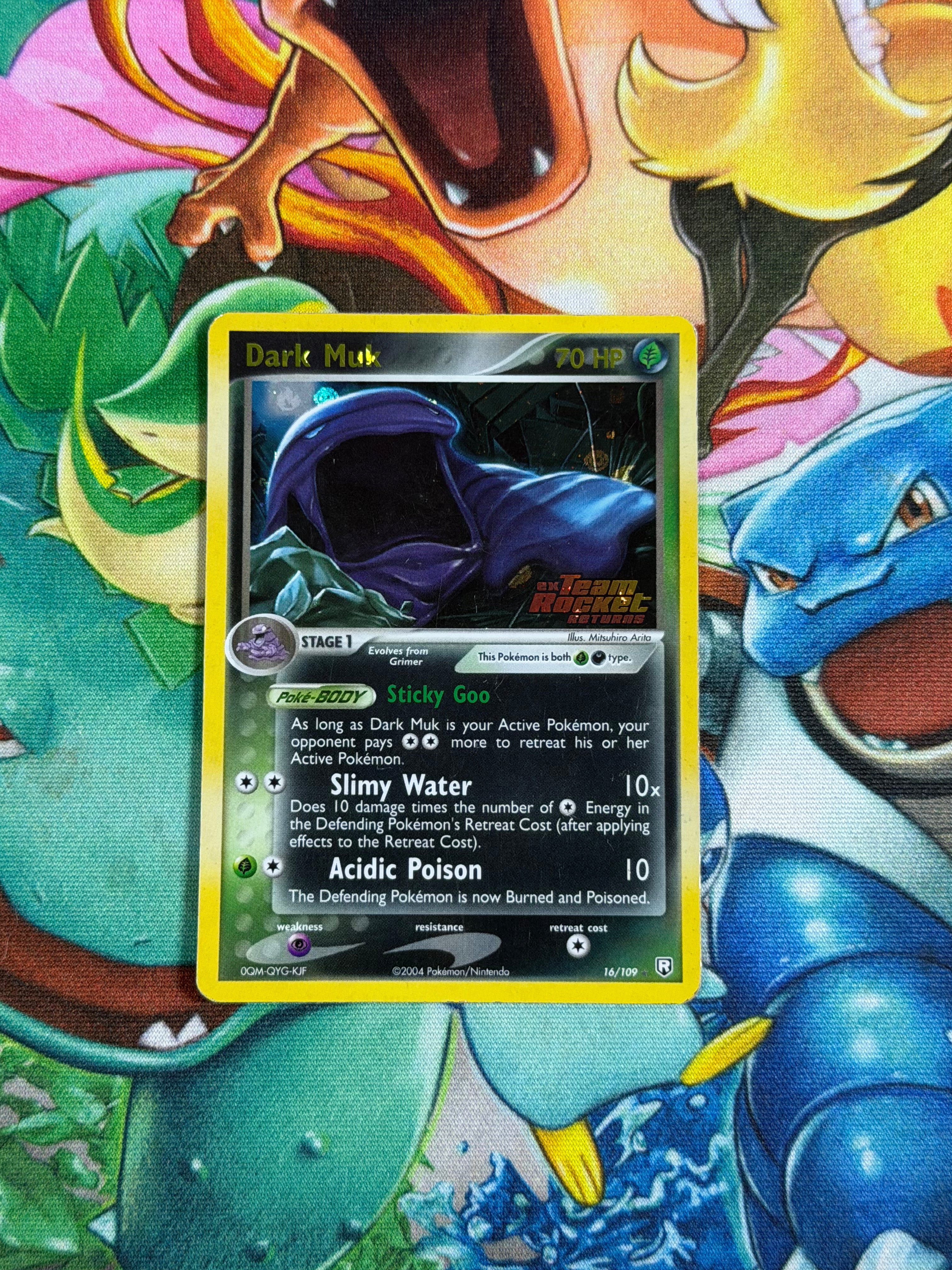 Dark Muk - 016/111 - Reverse Holo Rare - Team Rocket Returns