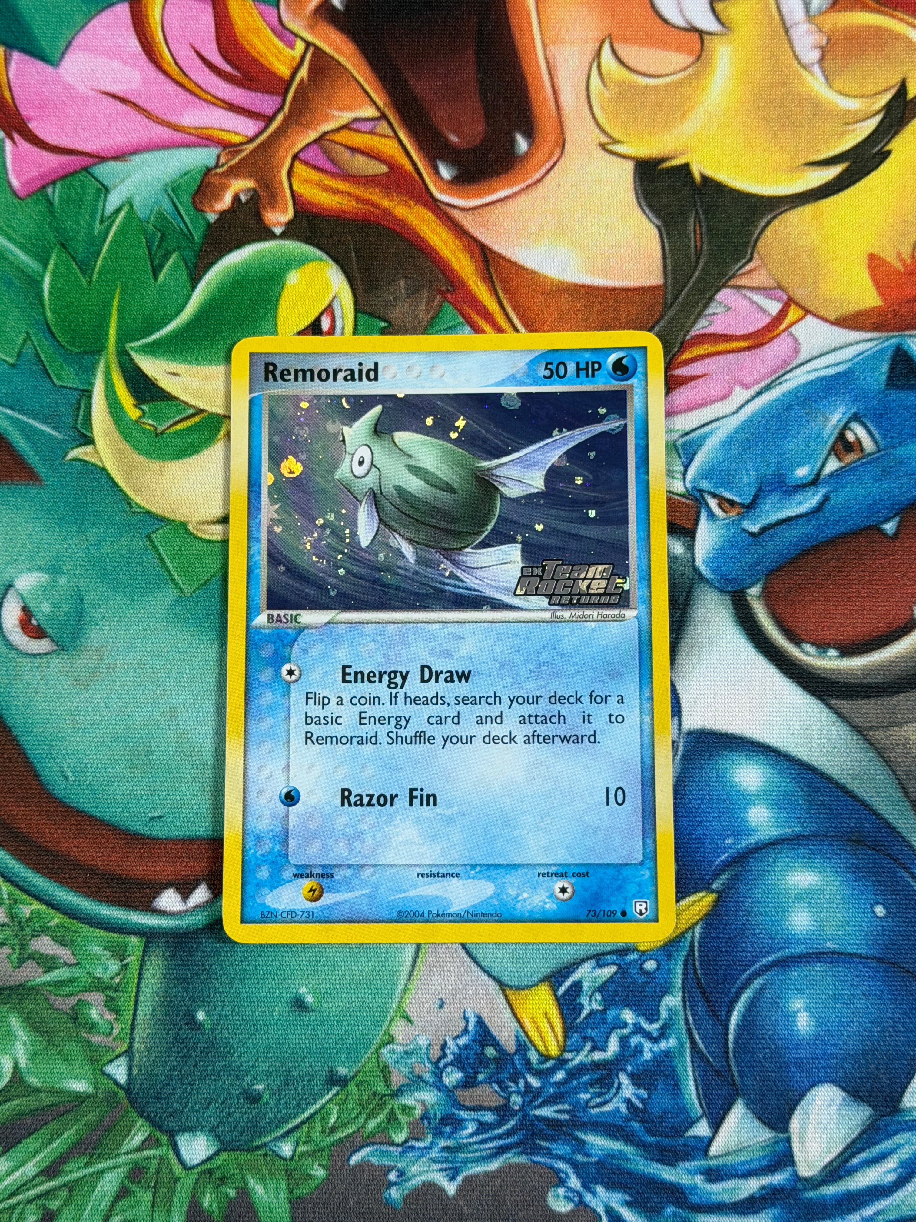 Remoraid - 73/109 - Reverse Holo - Team Rocket Returns