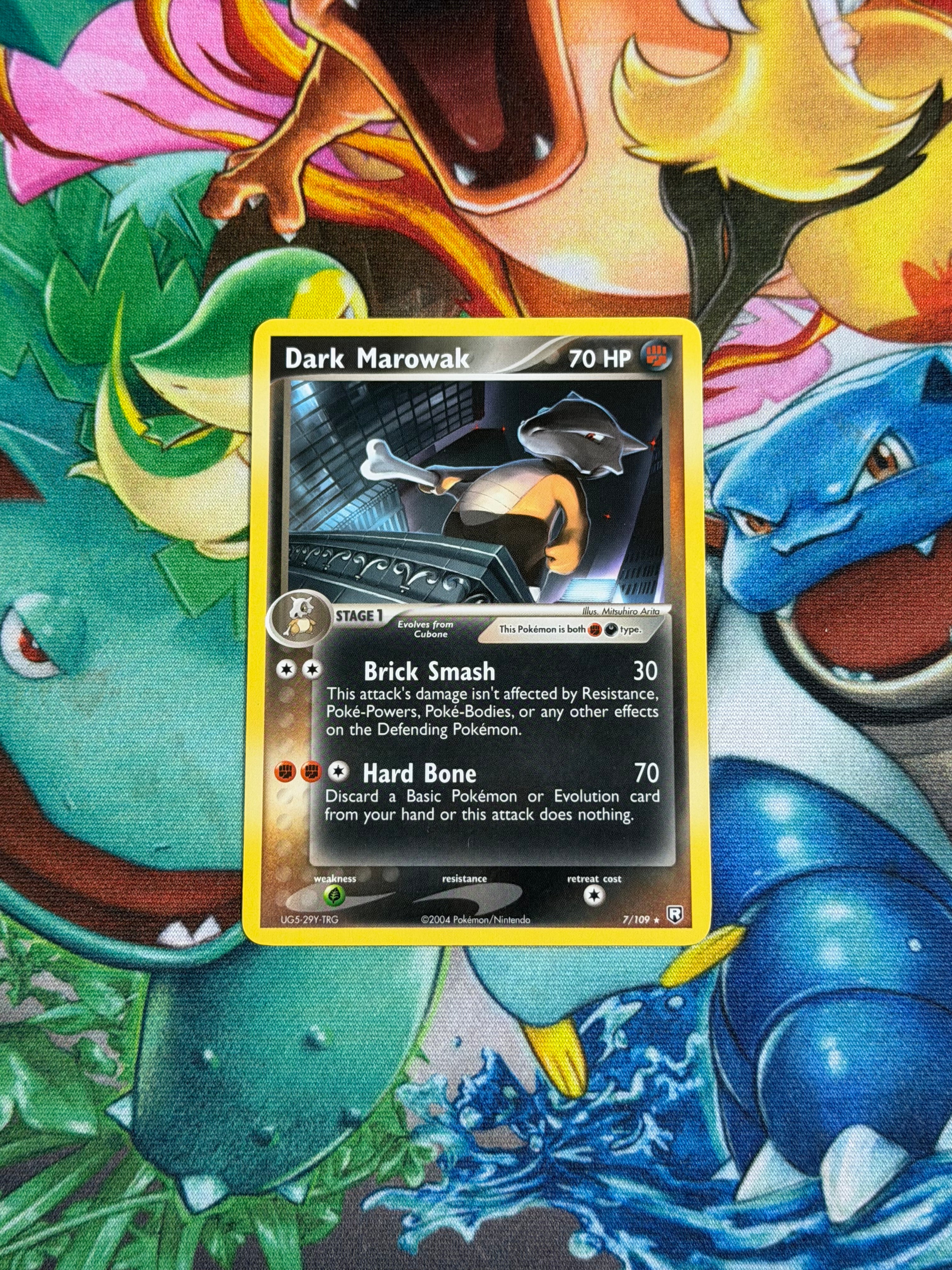Dark Marowak - 7/109 - Non Holo Rare - Team Rocket Returns