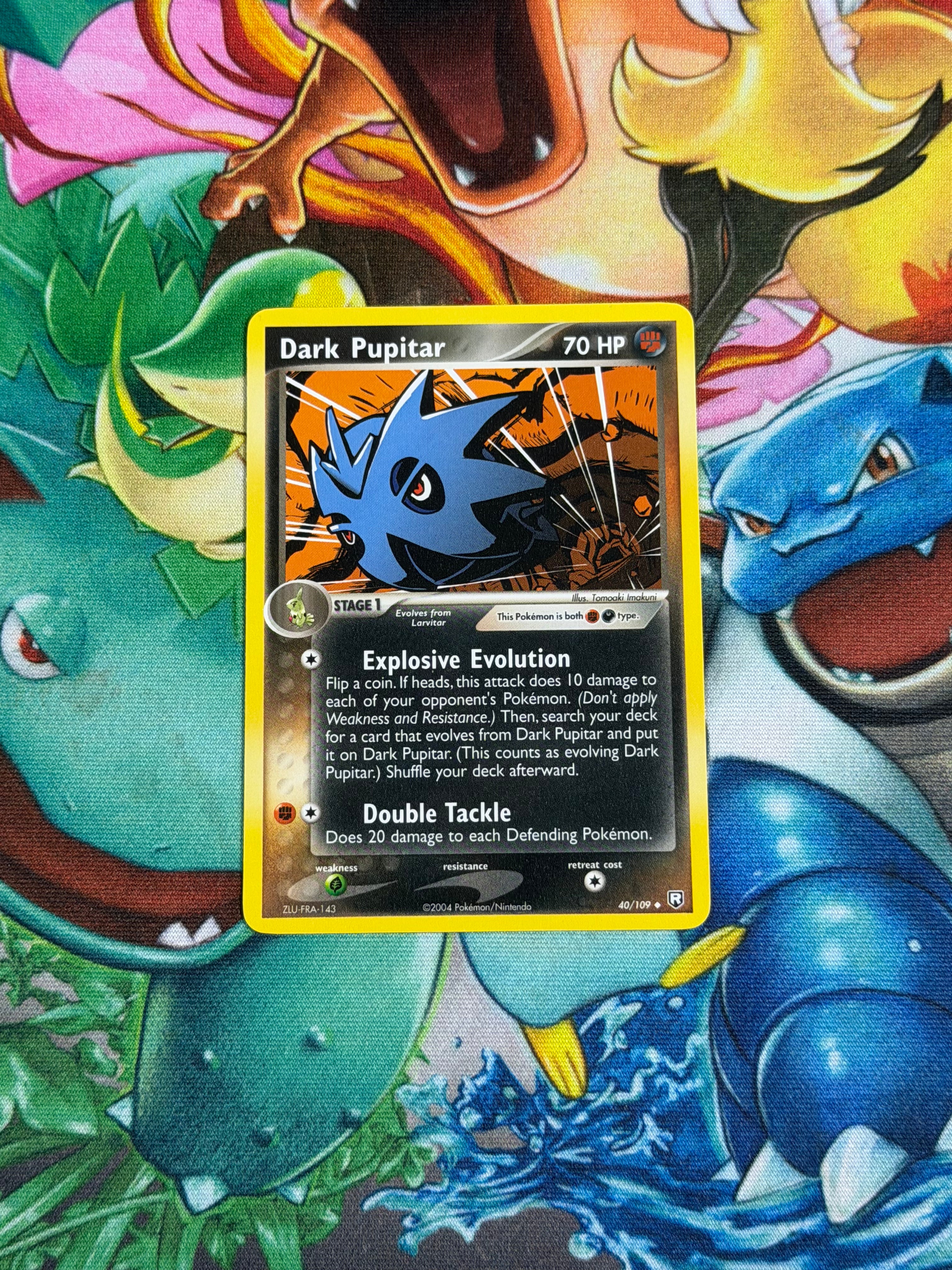 Dark Pupitar - 040/109 - 40/109 - Uncommon - Team Rocket Returns