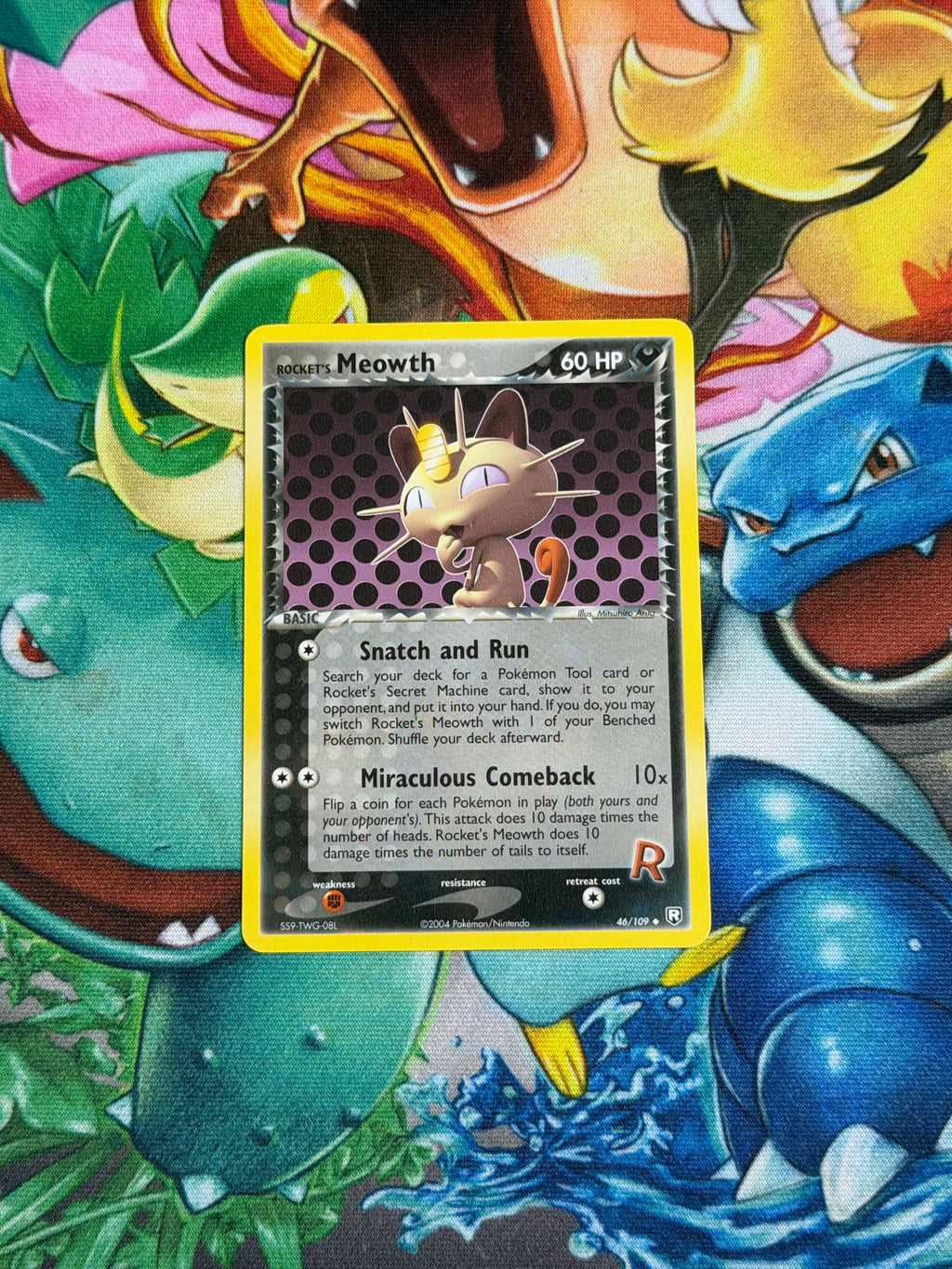 Rocket's Meowth - 46/109 - Uncommon - Team Rocket Returns