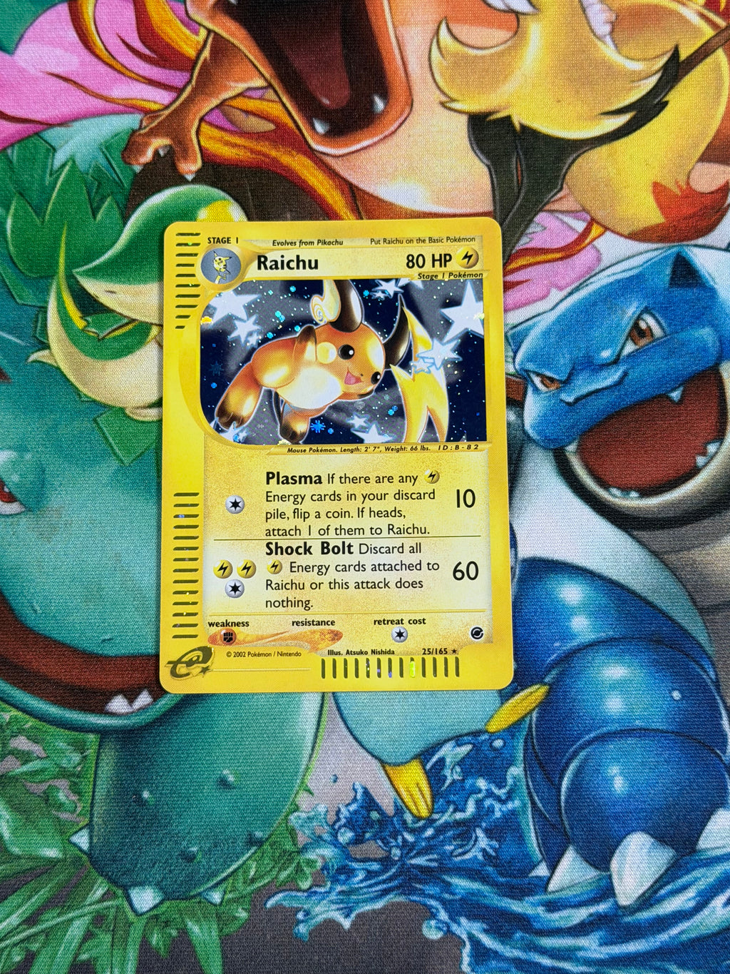 Raichu (25) - 025/165 - Holo Rare - Expedition