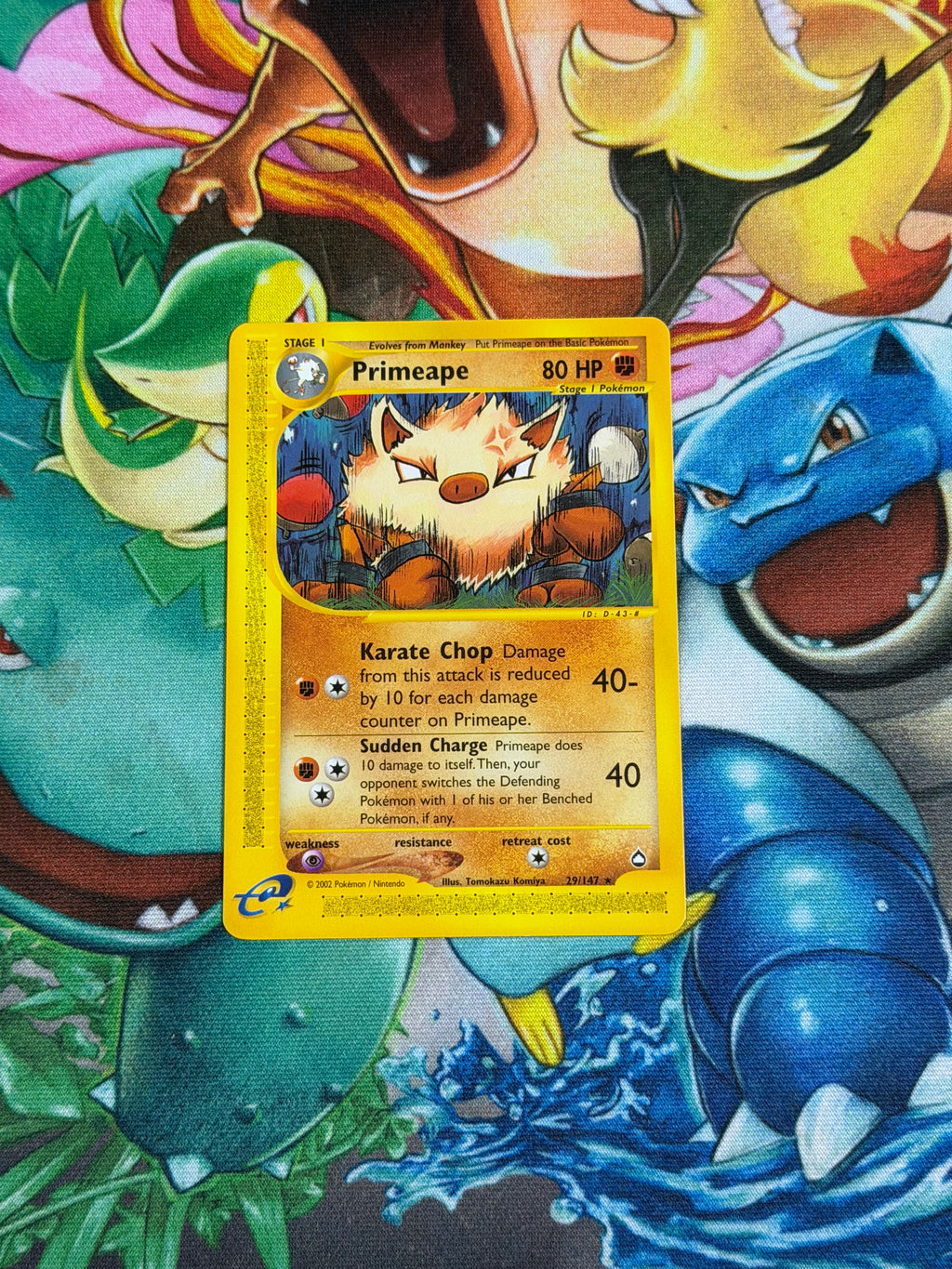 Primeape - 029/147 - Rare - Aquapolis