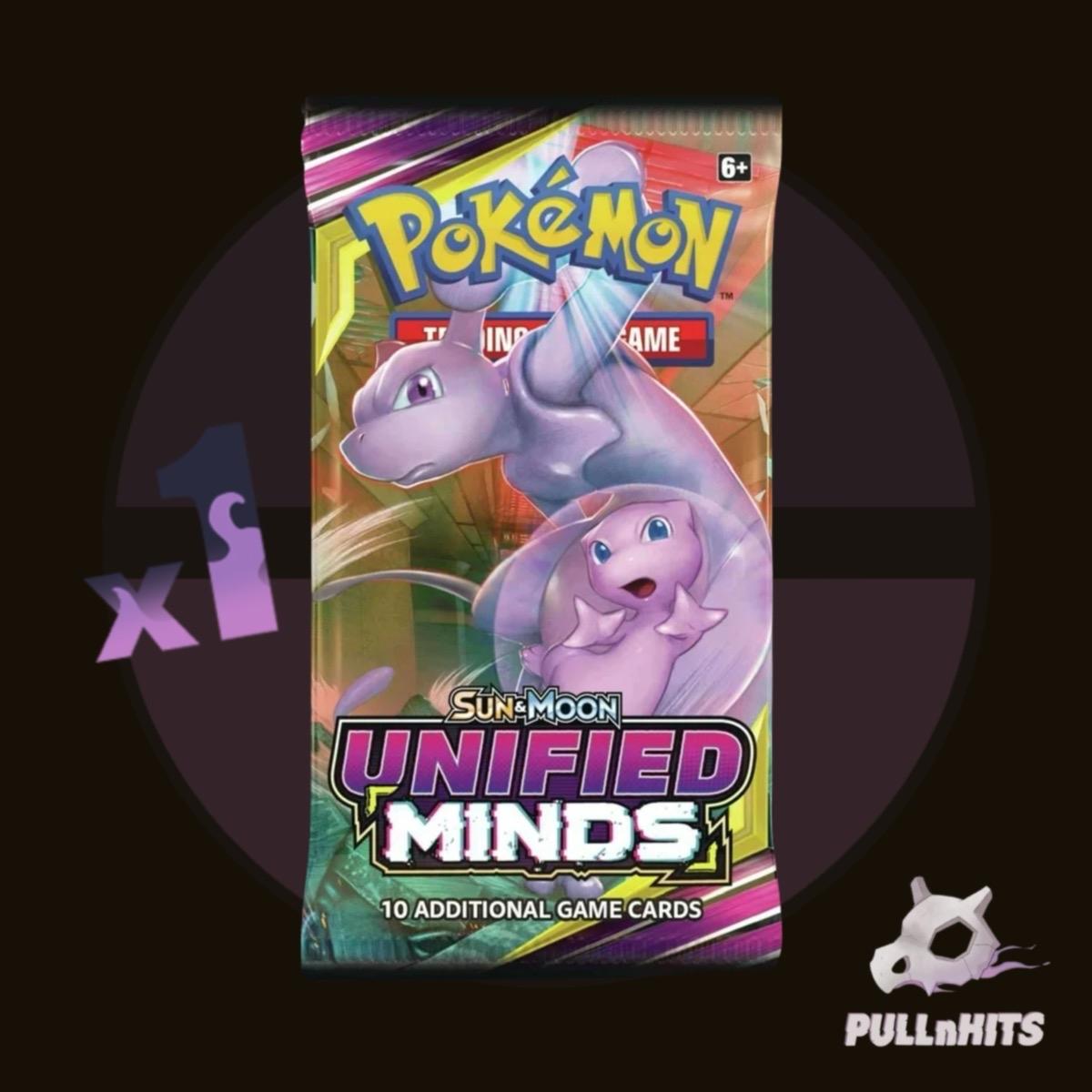 SM Unified Minds Booster Pack Pokemon Trading Card Game