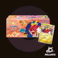 Japanese Hiroshima Pokemon Center Exclusive Box — Gyarados and Pikachu Promo, Sleeves, and Deck Box