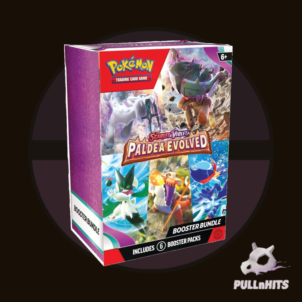 SV Paldea Evolved Booster Bundle - 6 Packs - Pokemon Trading Card Game