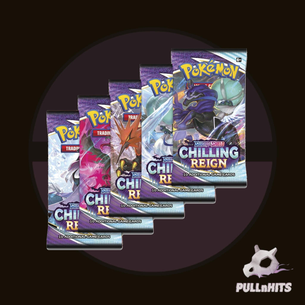 Sword & Shield Chilling Reign Booster Pack - 10 Cards & 1 Basic Energy Pokémon Trading Card Game