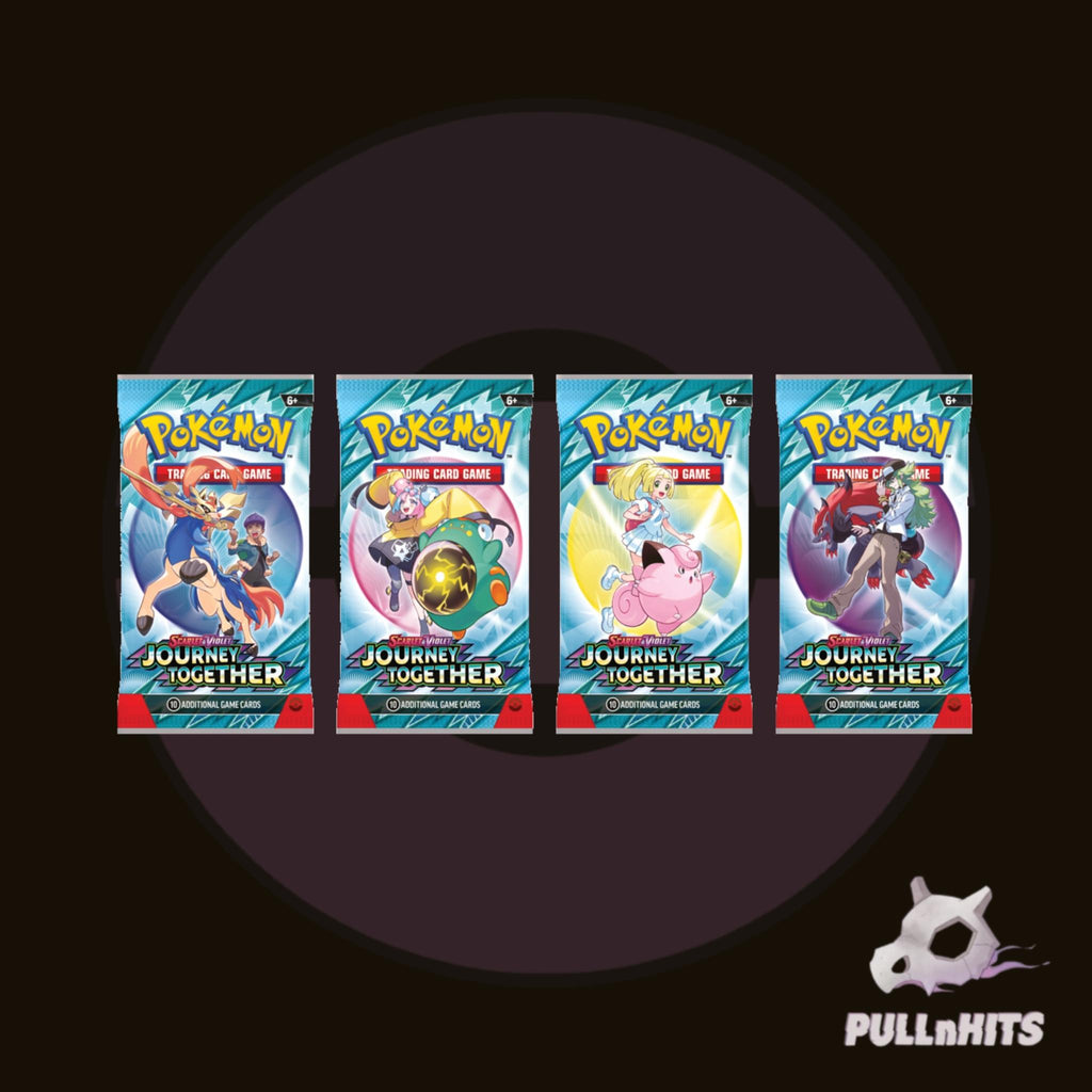 SV Journey Together Build and Battle - 4 packs + Promo and Deck Pokemon Trading Card Game