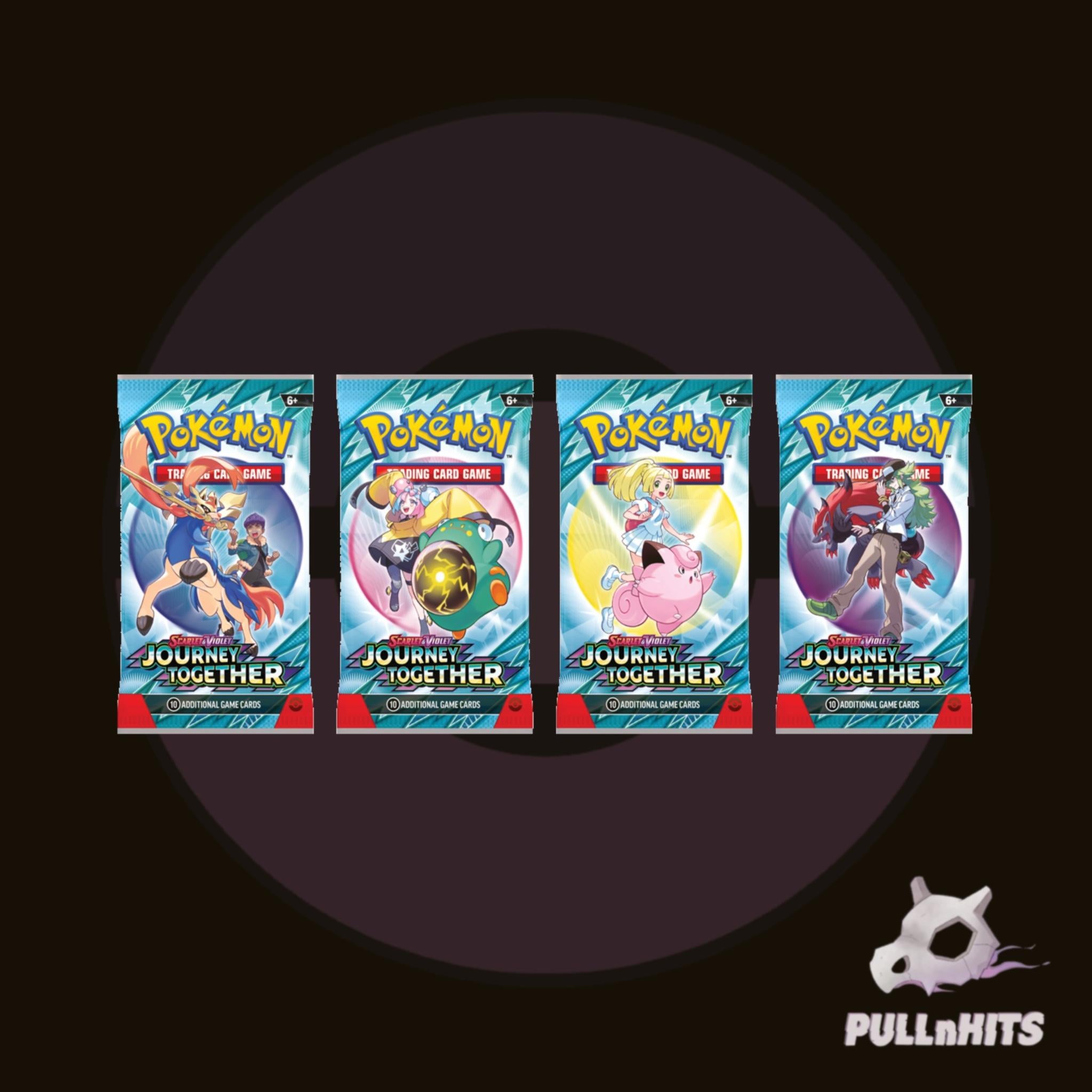 SV Journey Together Build and Battle - 4 packs + Promo and Deck Pokemon Trading Card Game