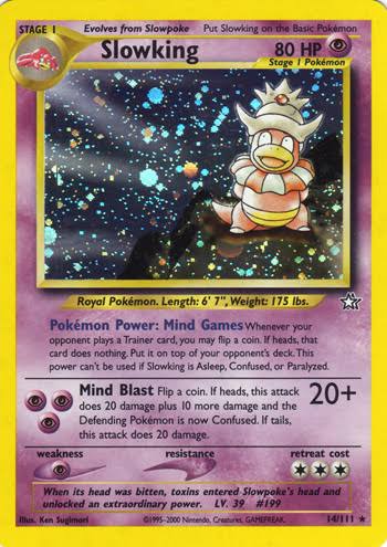 Slowking - 014/111 - Holo Rare - Neo Genesis